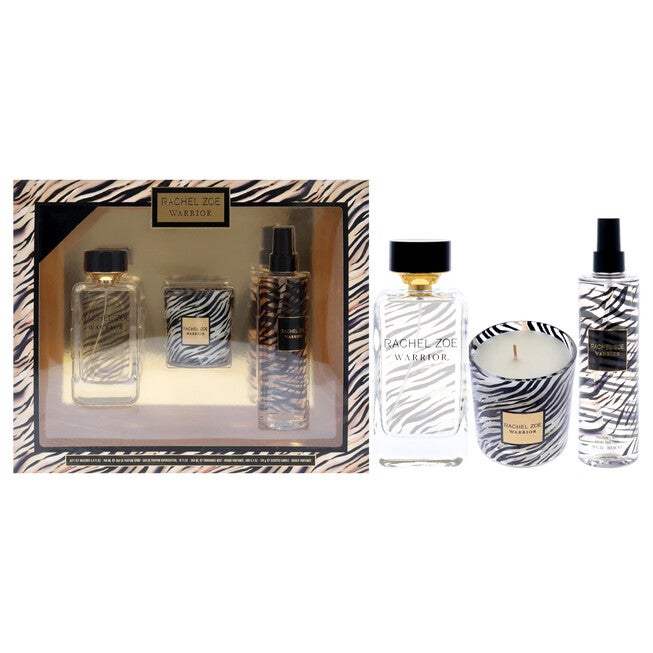 Warrior by Rachel Zoe for Women - 3 Pc 3.4oz EDP Spray, 10oz Fragrance Mist, 6.3oz Candle, See Description, hi-res image number 0