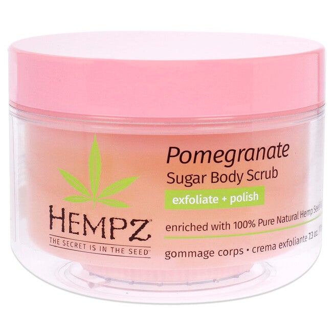 Pomegranate Herbal Sugar Body Scrub by Hempz for Unisex - 7.3 oz Scrub, NA, hi-res image number null