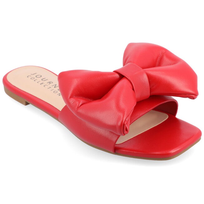 Women's Tru Comfort Foam Fayre Sandals, Red, hi-res image number 0