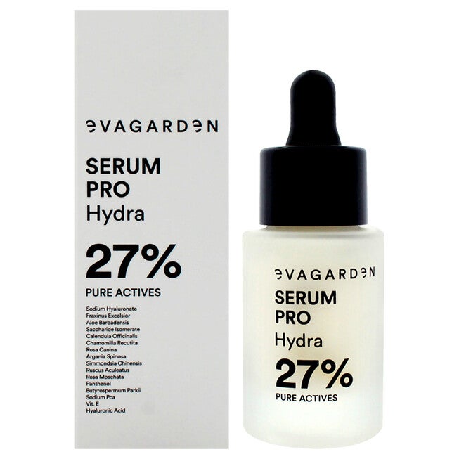 Serum Pro Hydra 27 Percent Pure Actives by Evagarden for Women - 0.68 oz Serum, See Description, hi-res image number 0