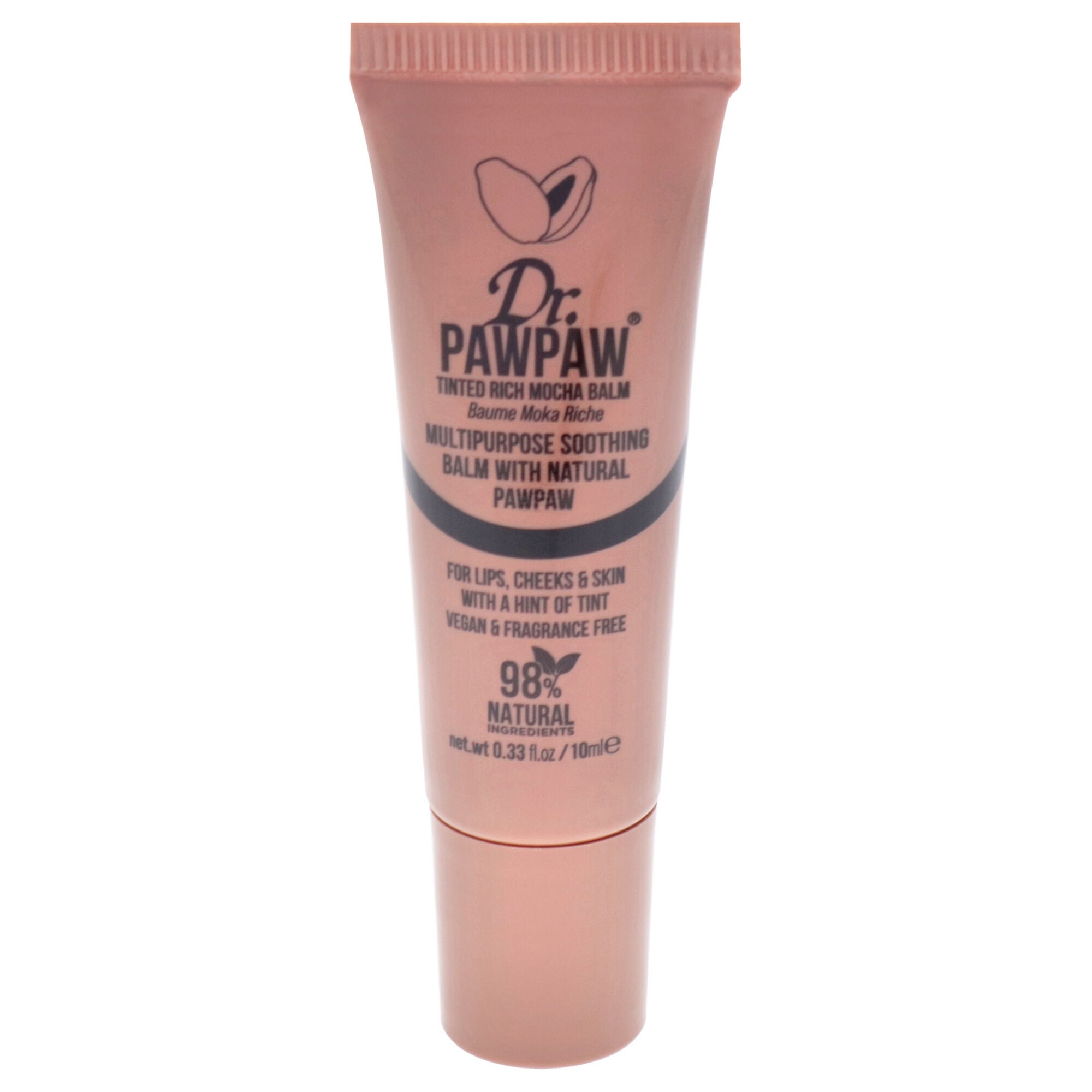 Multipurpose Tinted Balm - Rich Mocha by Dr. PawPaw for Women - 0.33 oz Makeup, See Description, alternate image number 3