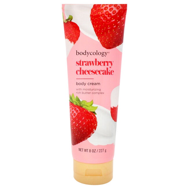 Body Cream - Strawberry Cheesecake by Bodycology for Women - 8 oz Body Cream, See Description, hi-res image number 0