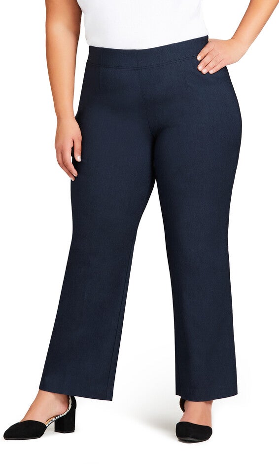 Super Stretch Bootcut Pant Indigo - average, , alternate image number 1