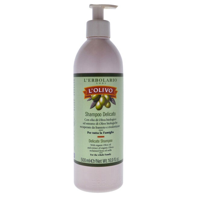 LOlivo Delicate Shampoo by LErbolario for Unisex - 16.9 oz Shampoo, See Description, hi-res image number 0