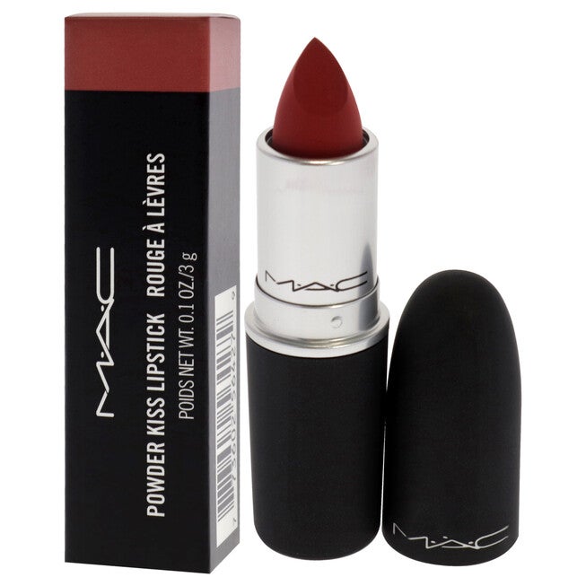 Powder Kiss Lipstick - Stay Curious by MAC for Women - 0.1 oz Lipstick, , alternate image number null