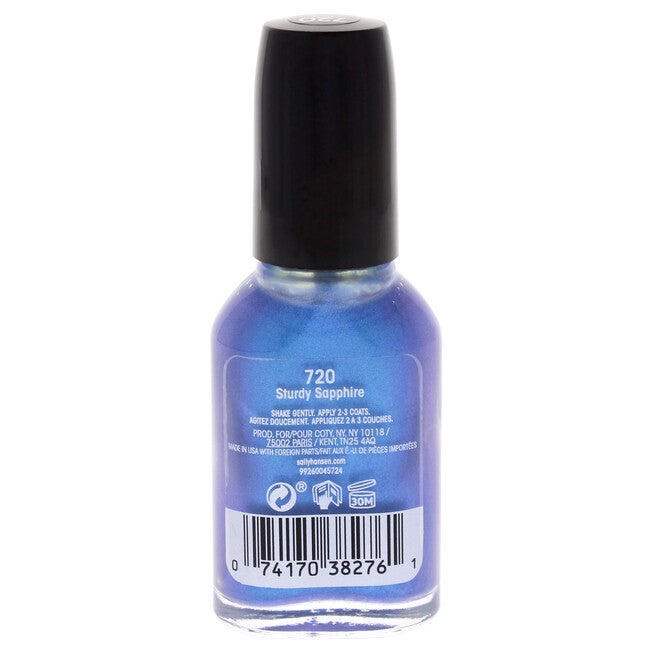 Hard As Nails - 720 Sturdy Sapphire by Sally Hansen for Women - 0.45 oz Nail Polish, See Description, alternate image number 2