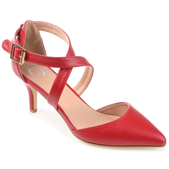 Women's Riva Pump, Red, hi-res image number null