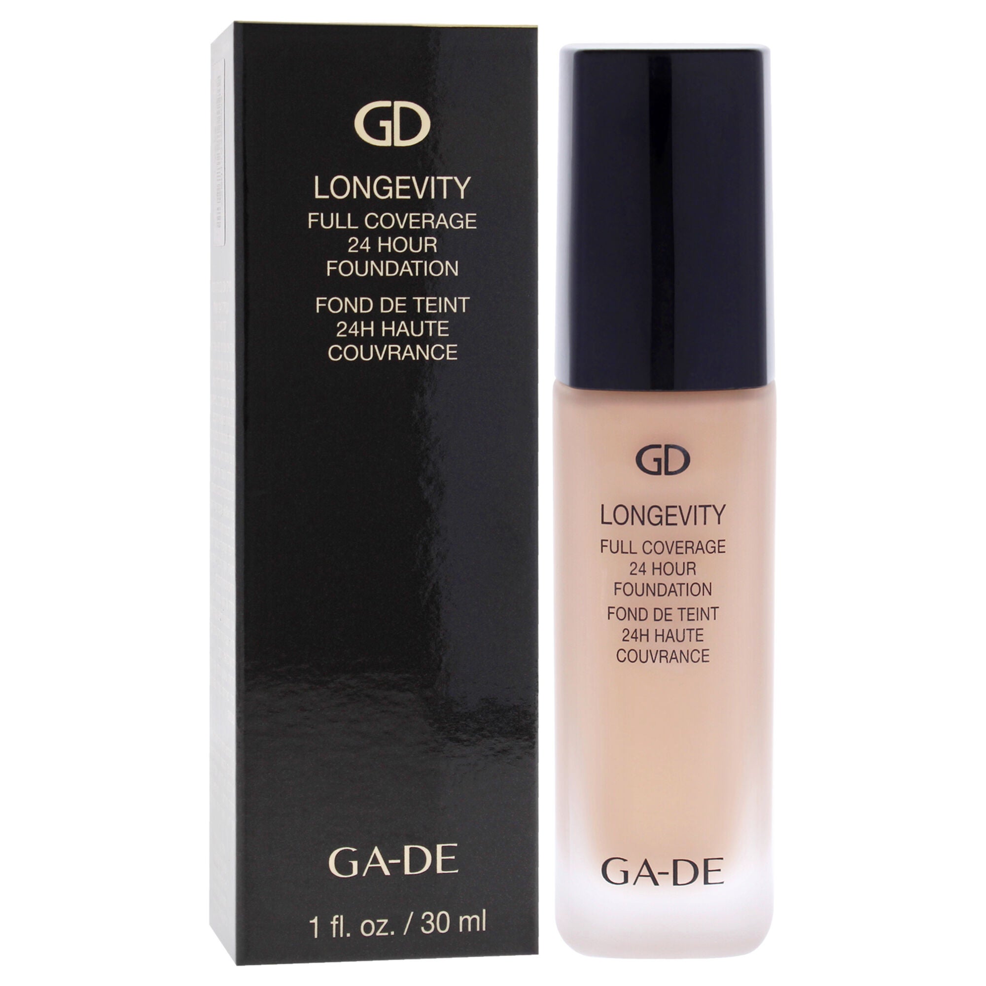 Longevity Full Coverage 24Hr Foundation - 552 Fair Sand by GA-DE for Women - 1 oz Foundation, See Description, alternate image number 1