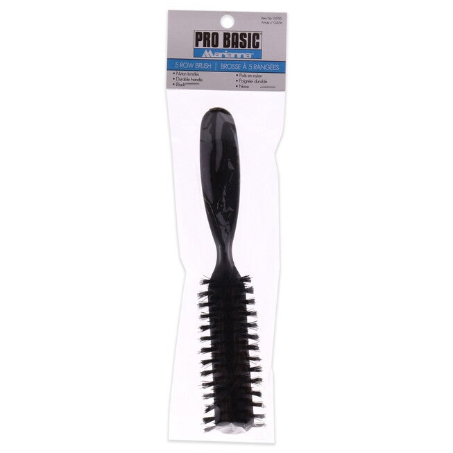 Pro Basic 5 Row Brush by Marianna for Unisex - 1 Pc Hair Brush, See Description, hi-res image number 0