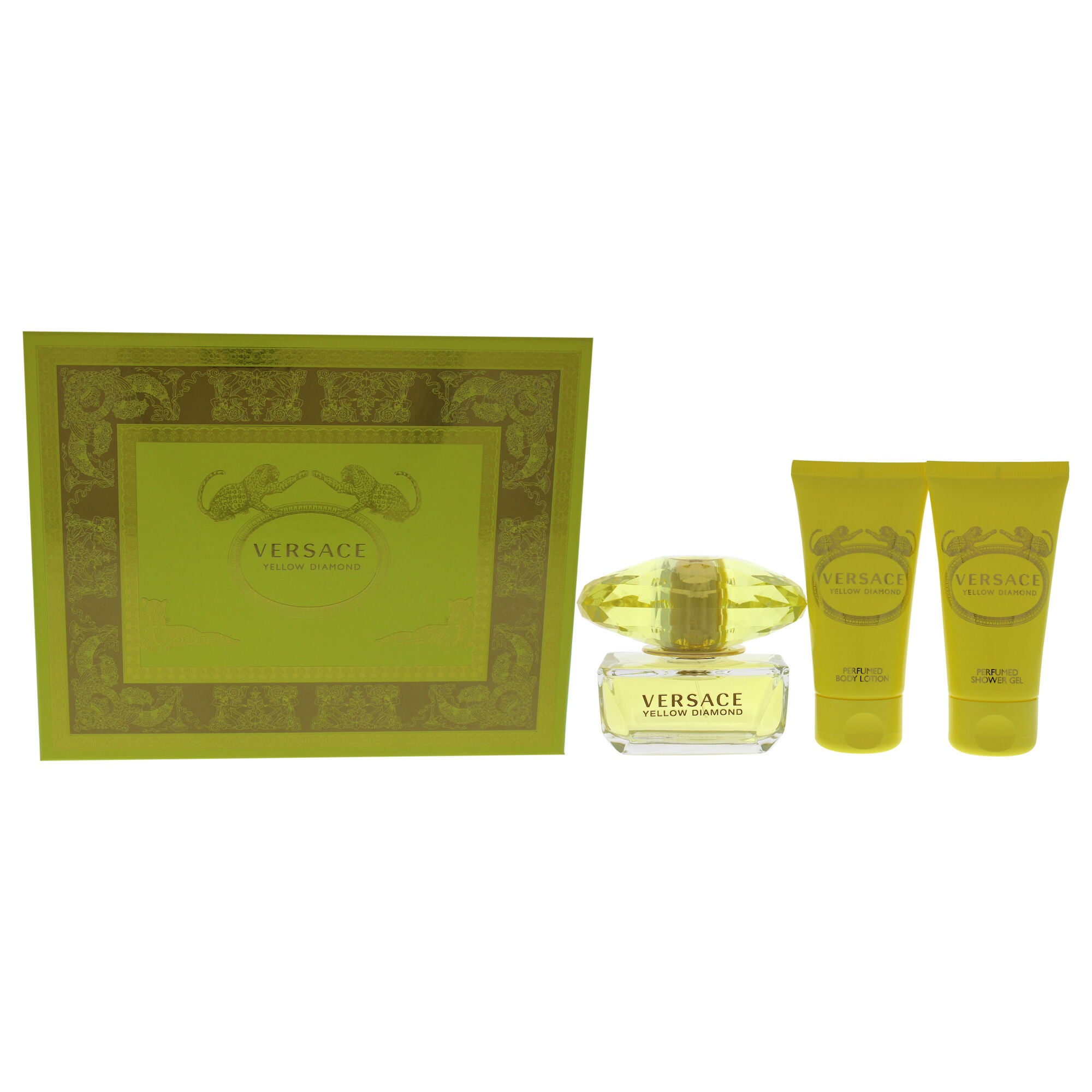 Versace Yellow Diamond by Versace for Women - 3 Pc Gift Set 1.7oz EDT Spray, 1.7oz Perfumed Shower Gel, 1.7oz Perfumed Body Lotion, , alternate image number 5