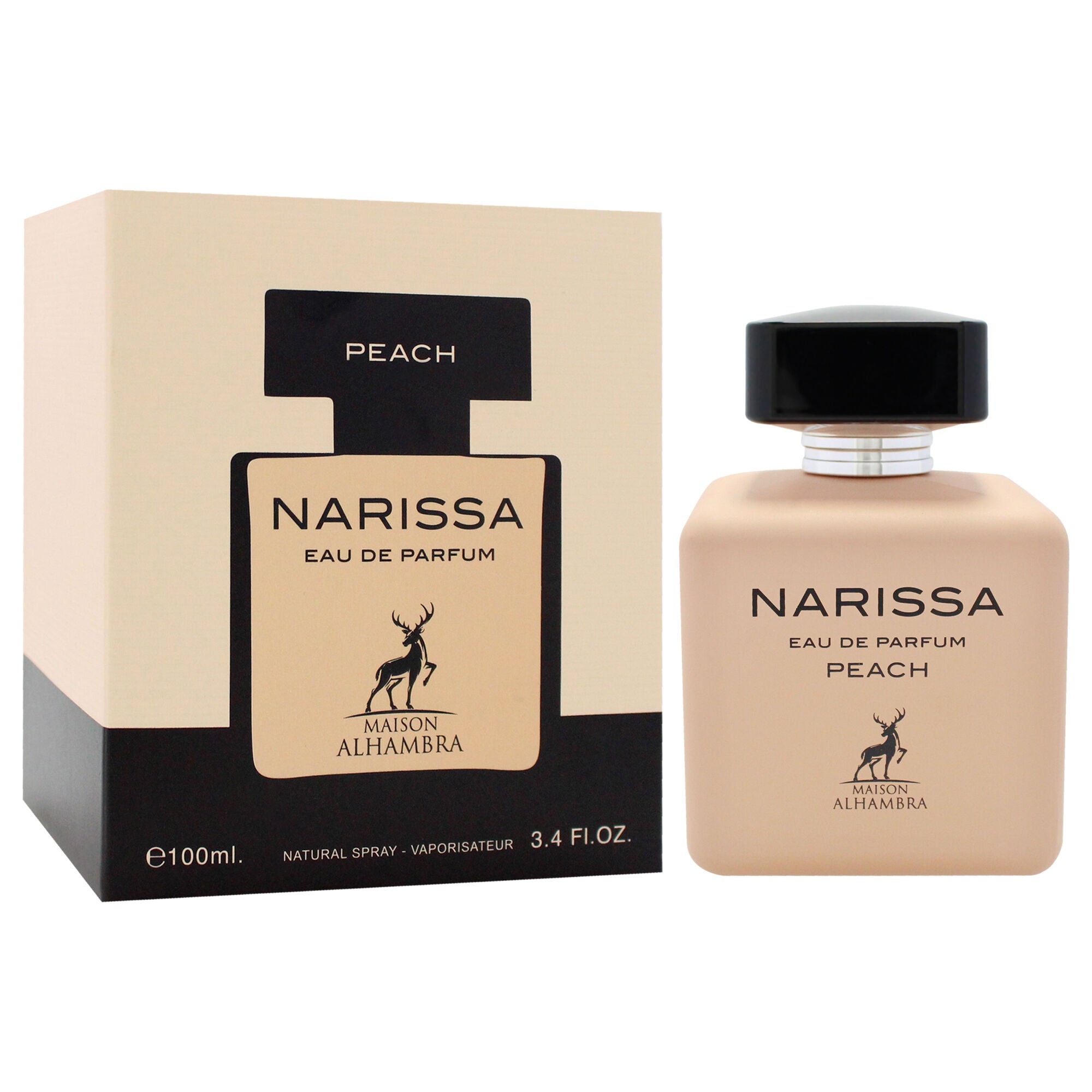 Narissa Peach by Maison Alhambra for Women - 3.4 oz EDP Spray, See Description, alternate image number 2