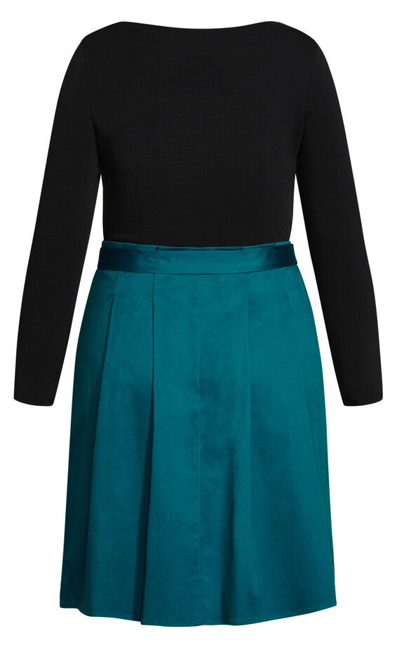 Uptown Girl Dress - teal, , alternate image number 6