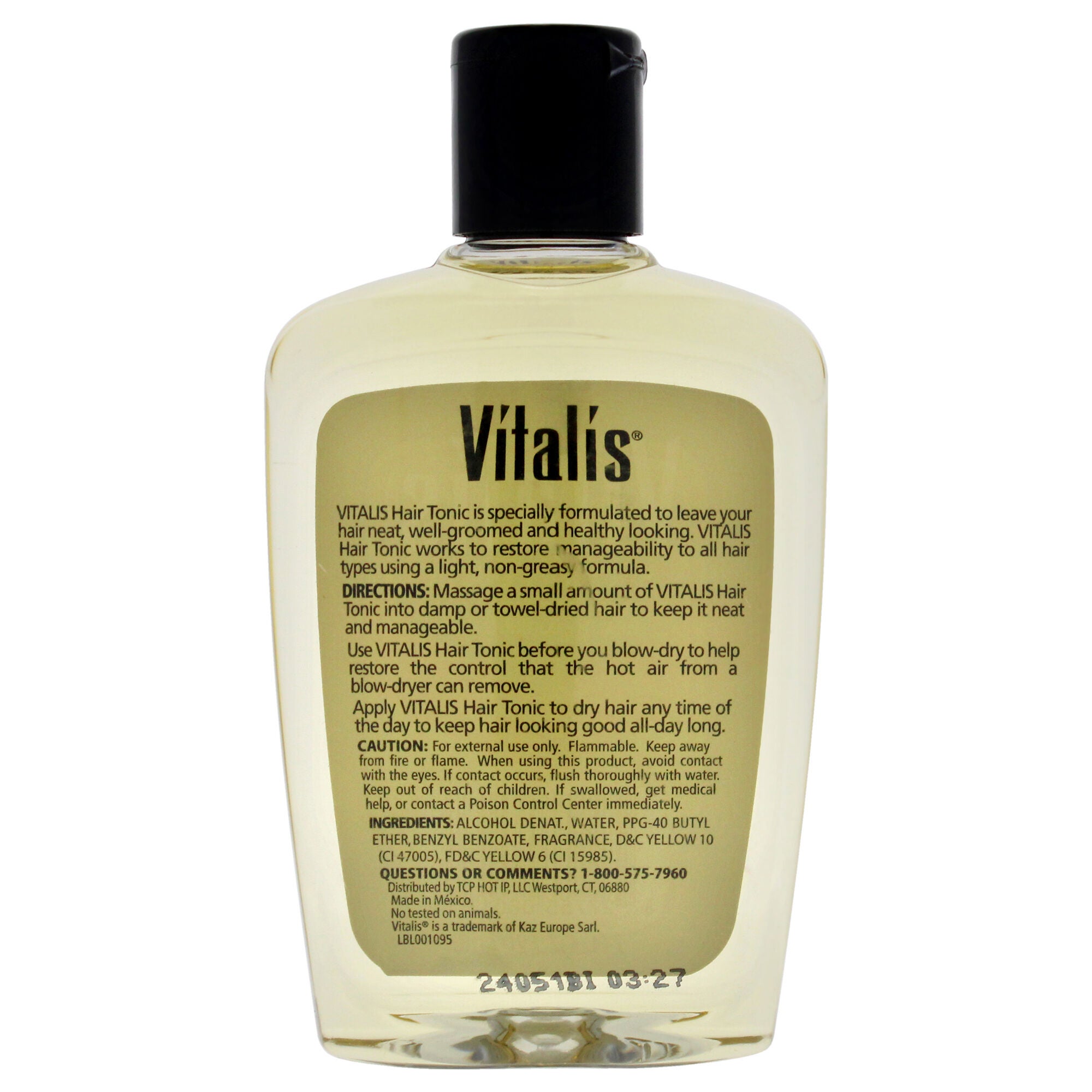 Hair Tonic Liquid by Vitalis for Unisex - 7 oz Tonic, See Description, alternate image number 1