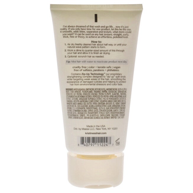 Weightless Shine Air Dry Creme by Kristin Ess for Unisex - 5 oz Cream, , alternate image number 3