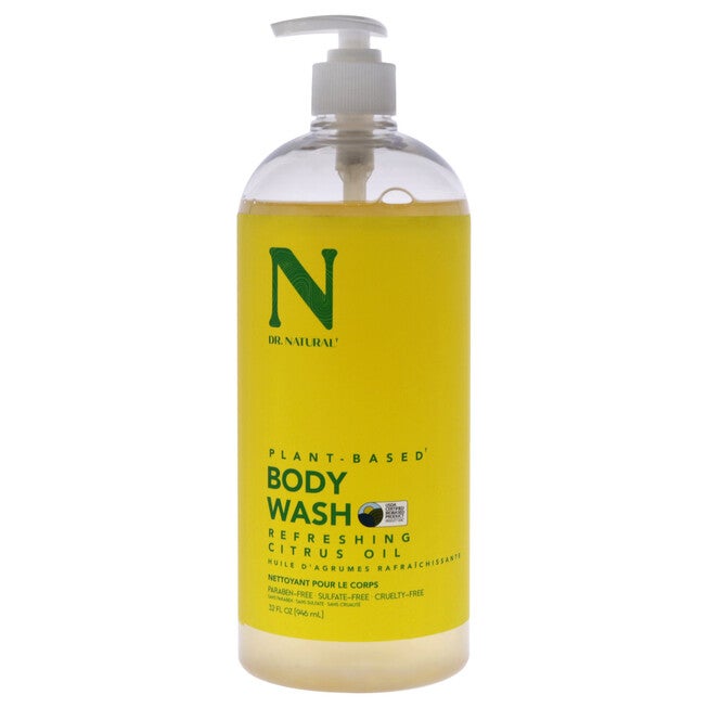 Refreshing Oil Body Wash - Citrus by Dr. Natural for Unisex - 32 oz Body Wash, See Description, hi-res image number 0