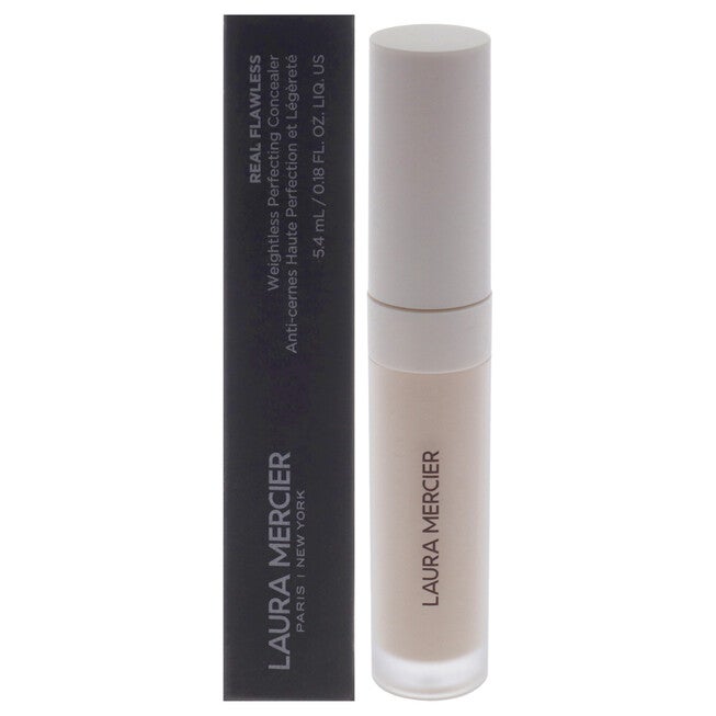 Real Flawless Weightless Perfecting Concealer - 0W1 Very Fair with Warm Undertones by Laura Mercier for Women - 0.18 oz Concealer, See Description, hi-res image number 0