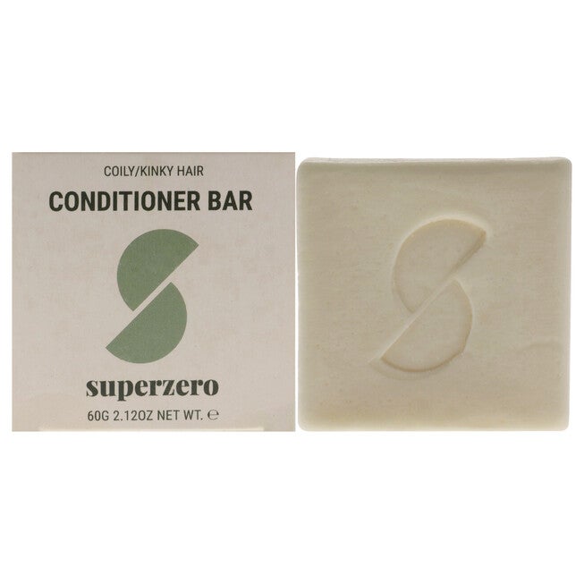Conditioner Bar - Coily-Kinky Hair by Superzero for Unisex - 2.12 oz Conditioner, See Description, hi-res image number 0