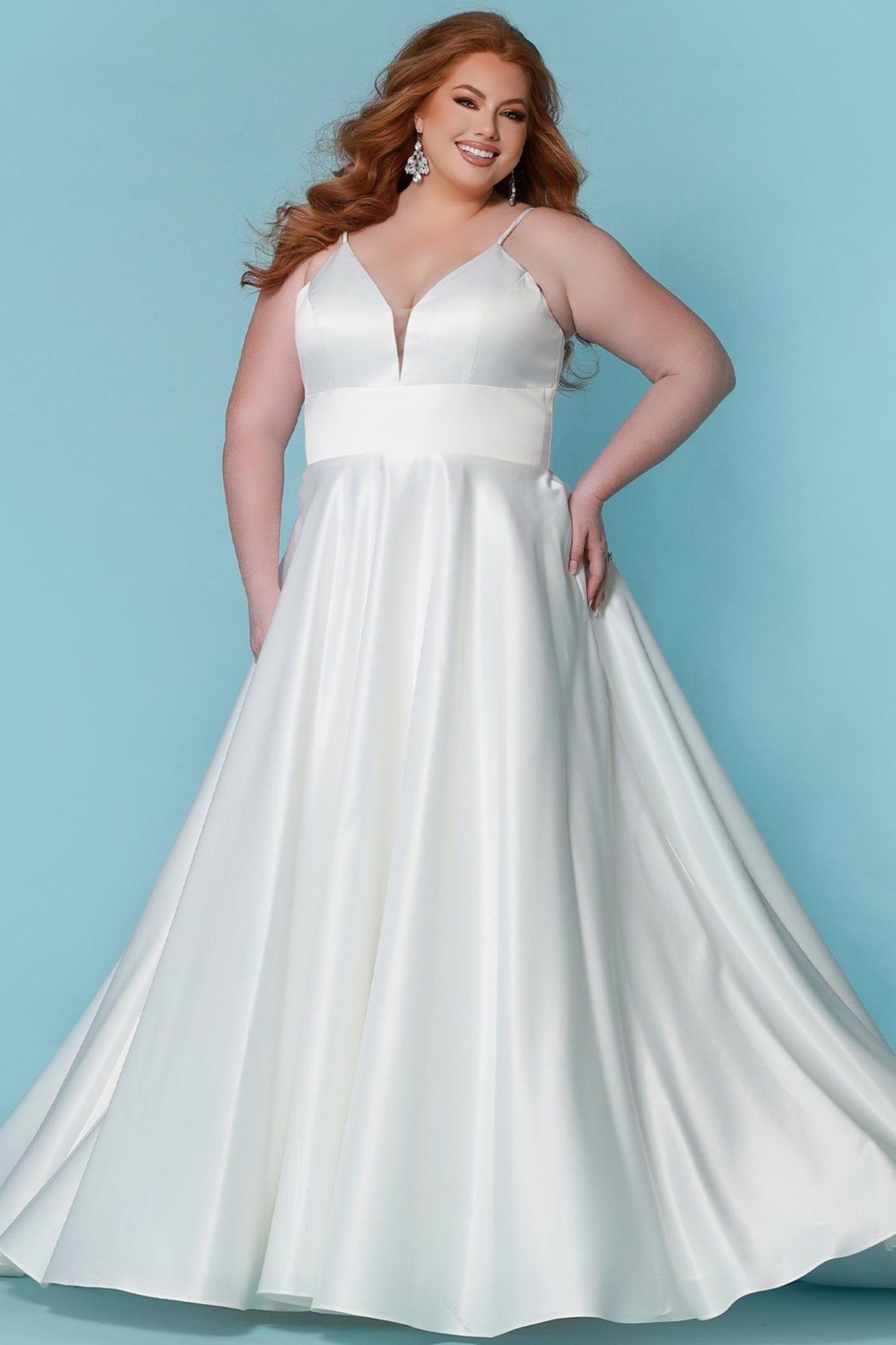 CLEMENTINE WEDDING DRESS, Ivory / Ivory, hi-res image number 0