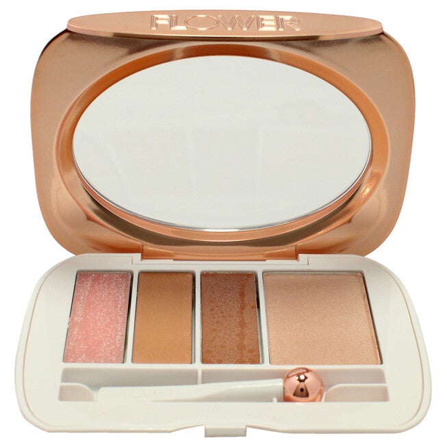 Red Carpet Secret Eye Bright Pallette - 03 Medium by Flower Beauty for Women - 0.088 oz Palette, See Description, alternate image number 1