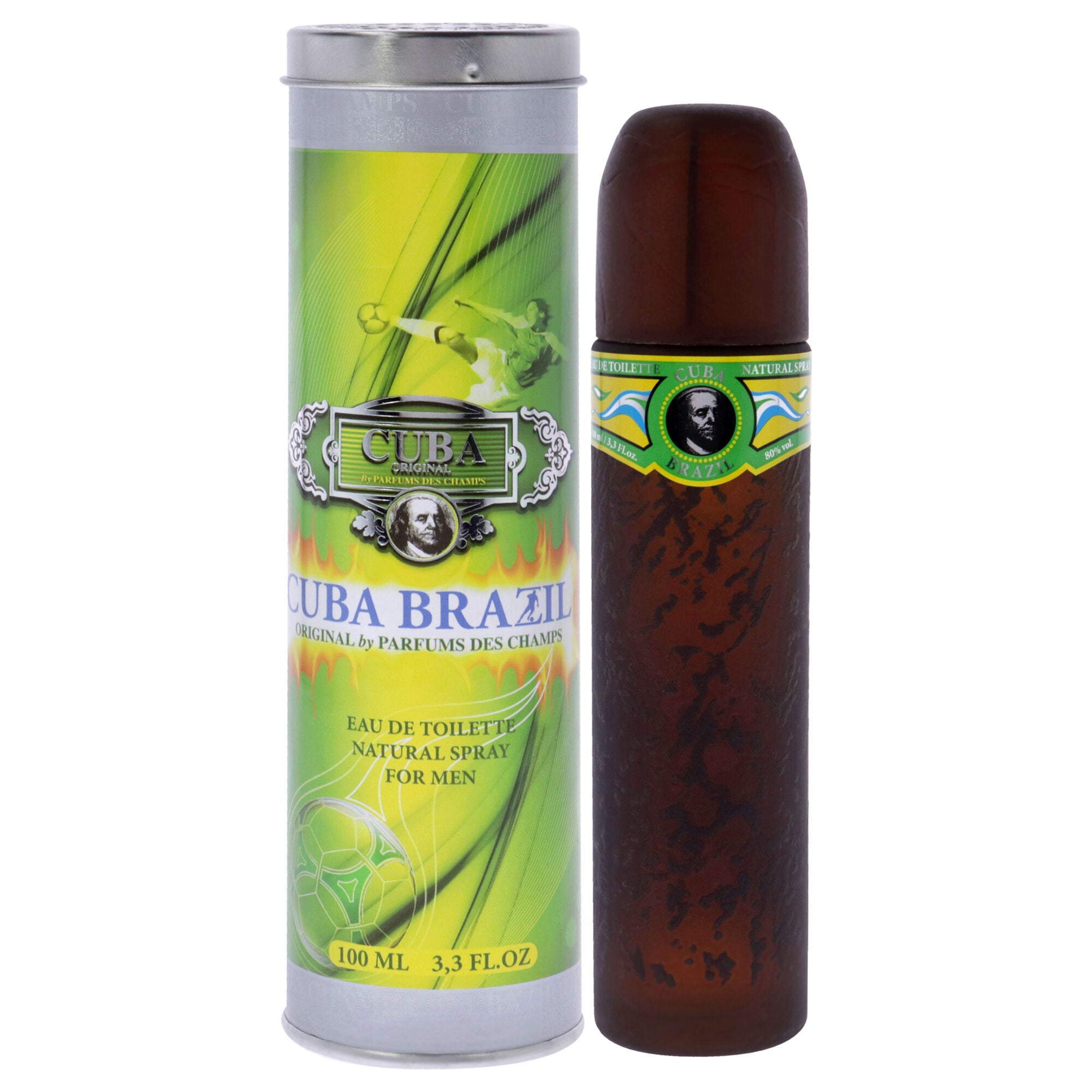 Cuba Brazil by Cuba for Men - 3.3 oz EDT Spray, See Description, hi-res image number 0