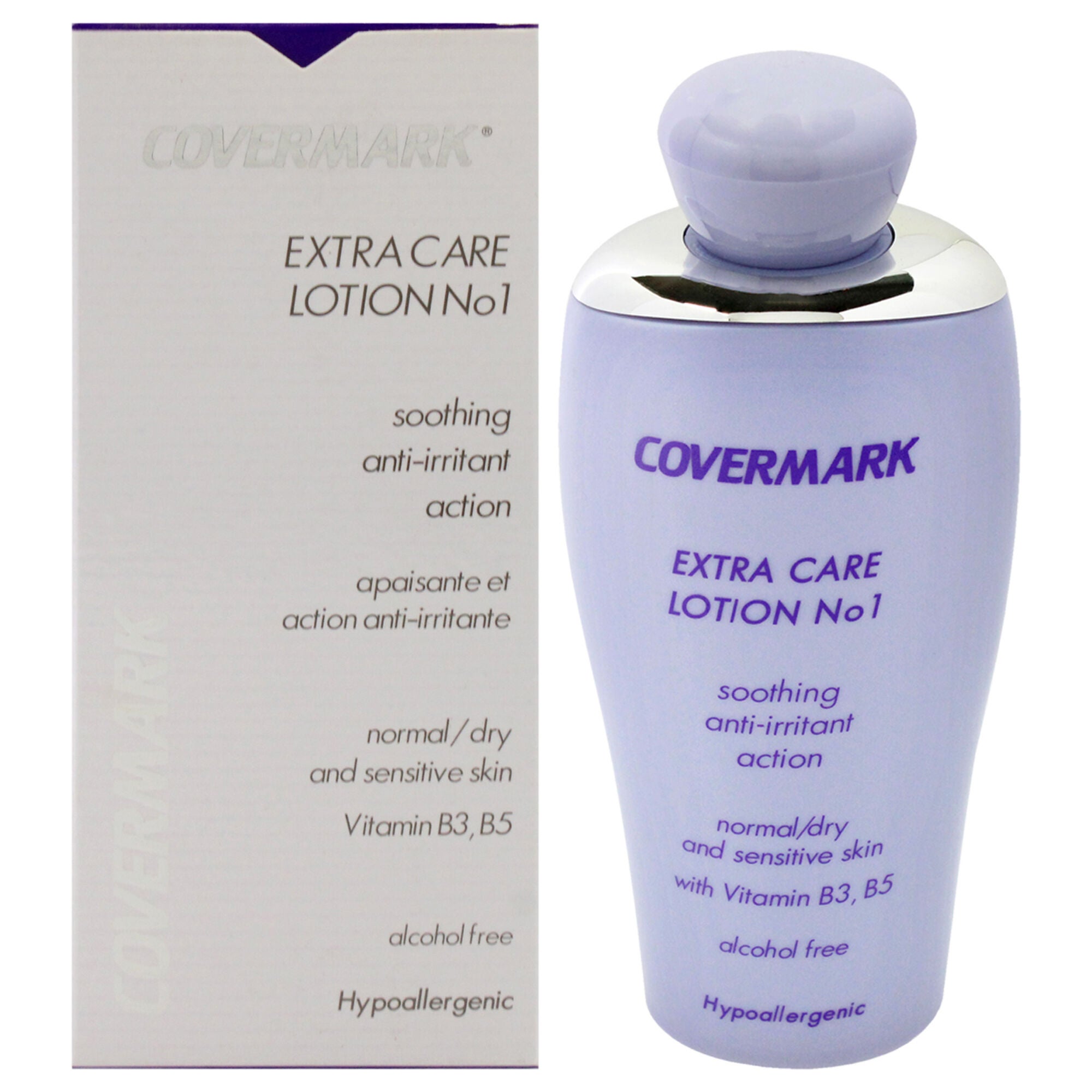 Extra Care Lotion No1 Soothing Anti-Irritant Action - Dry Normal Sensitive Skin by Covermark for Women - 6.76 oz Lotion, See Description, hi-res image number 0