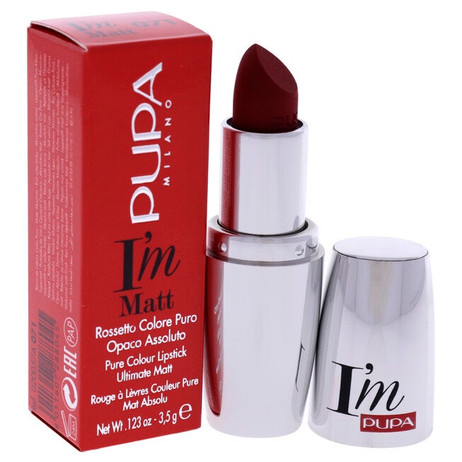 I Am Matt Pure Colour Lipstick - 071 True Red by Pupa Milano for Women - 0.123 oz Lipstick, See Description, alternate image number 1