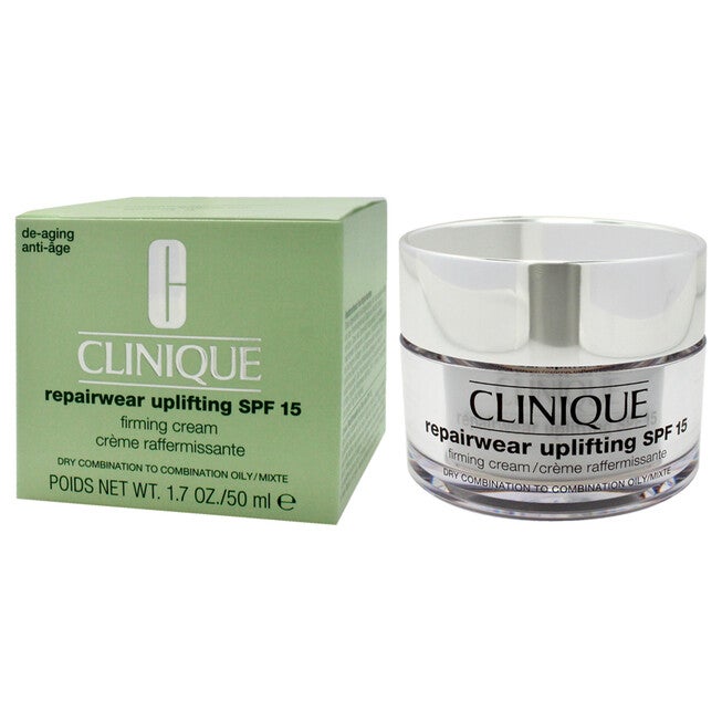 Repairwear Uplifting SPF 15 Firming Cream - Dry Combination To Oily Skin by Clinique for Unisex - 1.7 oz Cream, See Description, alternate image number 3