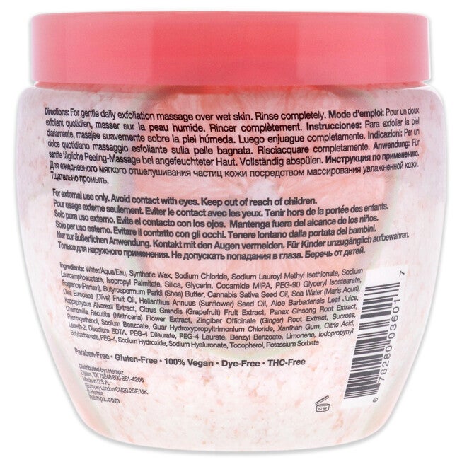 Fresh Fusions Pink Pomelo and Himalayan Sea Salt Herbal Body Scrub by Hempz for Unisex - 7 oz Scrub, See Description, alternate image number 1
