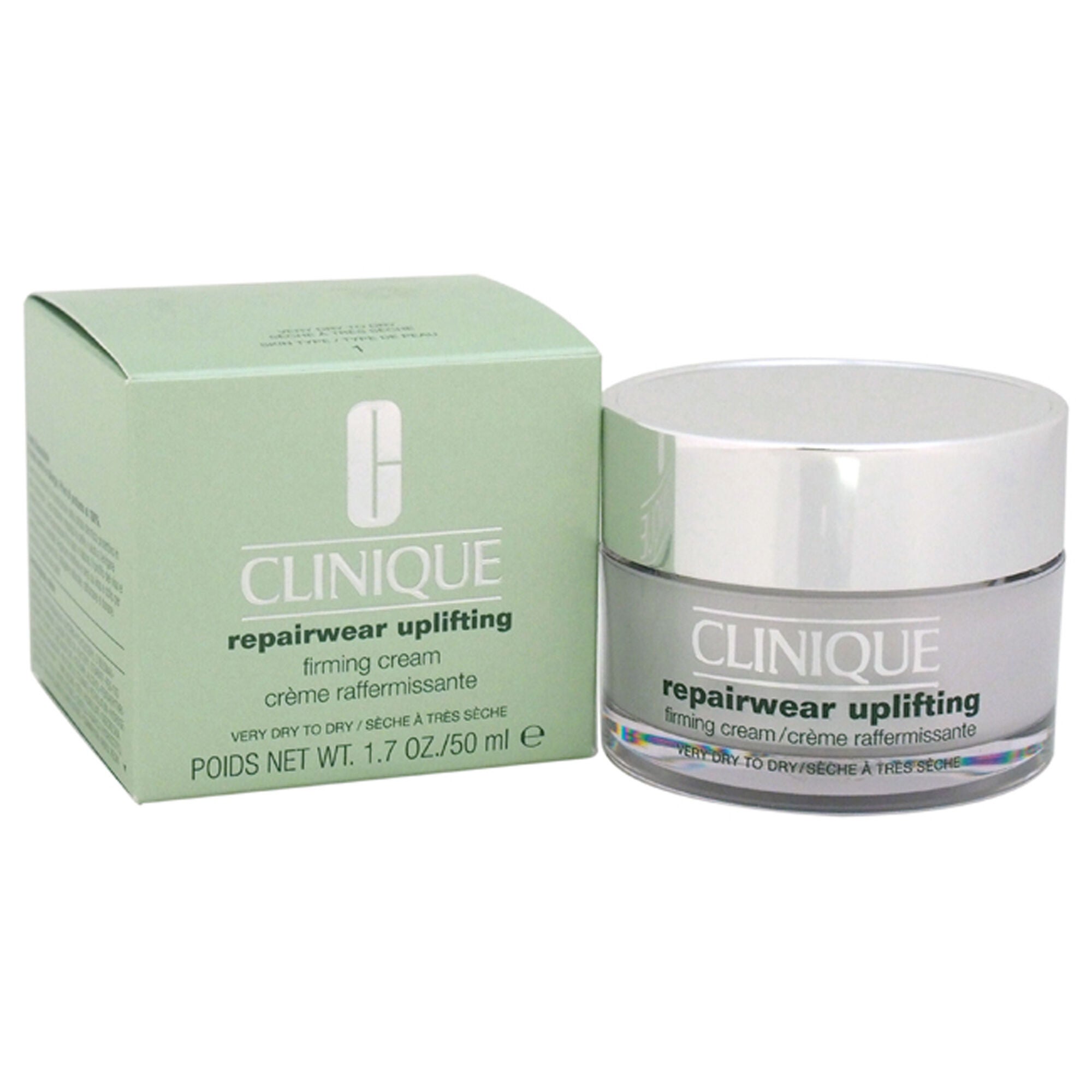 Repairwear Uplifting Firming Cream - Very Dry to Dry by Clinique for Unisex - 1.7 oz Cream, See Description, hi-res image number 0