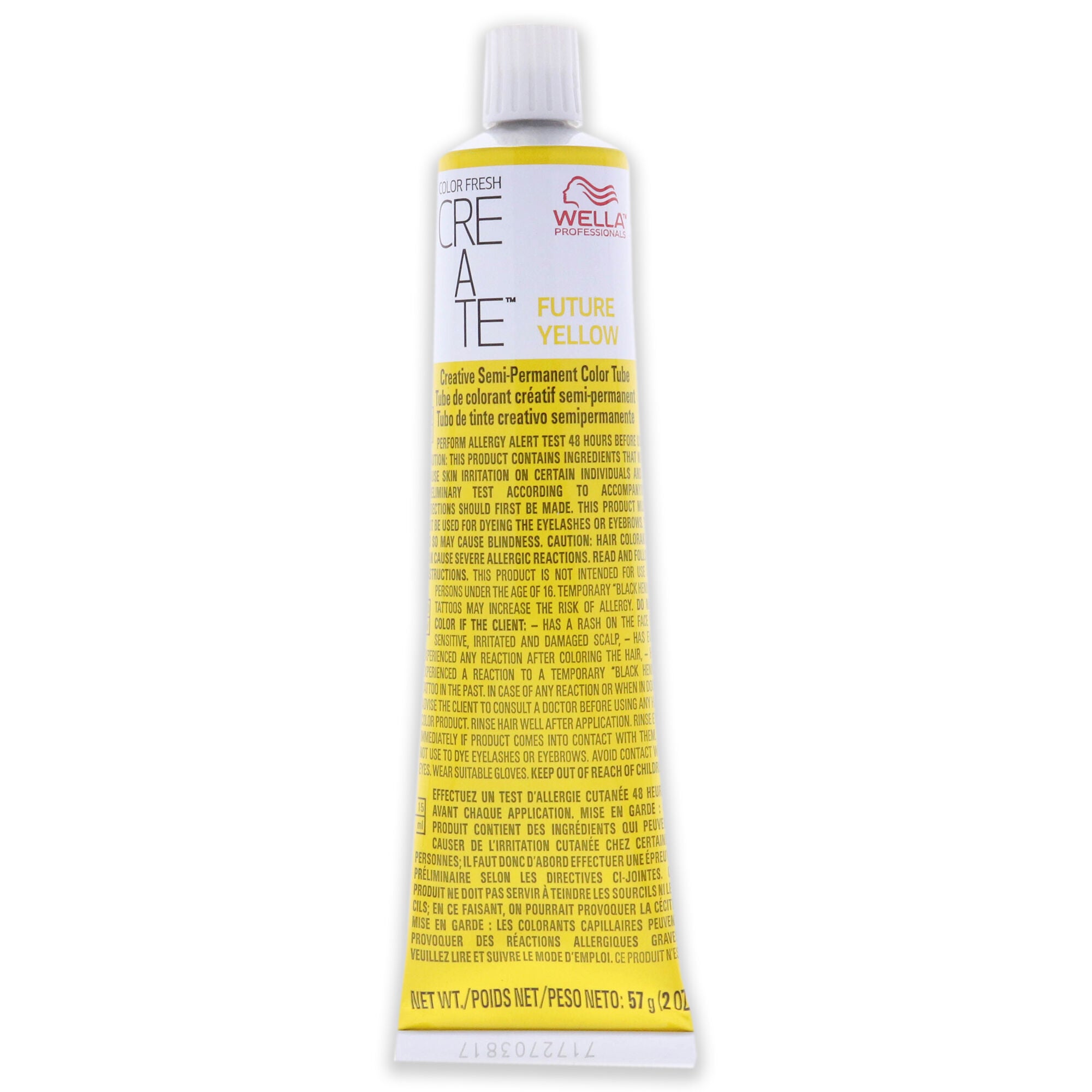 Color Fresh Create Semi-Permanent Color - Future Yellow by Wella for Unisex - 2 oz Hair Color, See Description, alternate image number 4