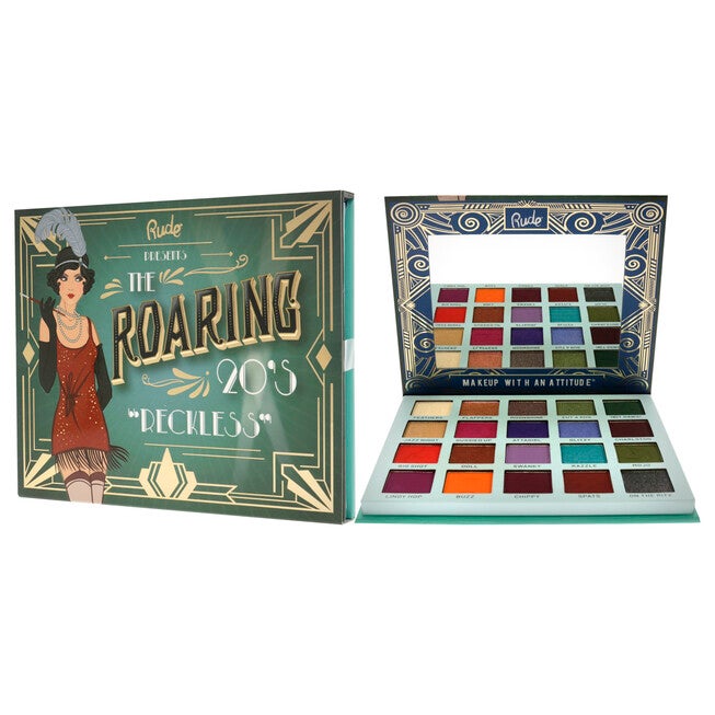 The Roaring 20s Eyeshadow Palette - Reckless by Rude Cosmetics for Women - 1.06 oz Eye Shadow, See Description, alternate image number 3