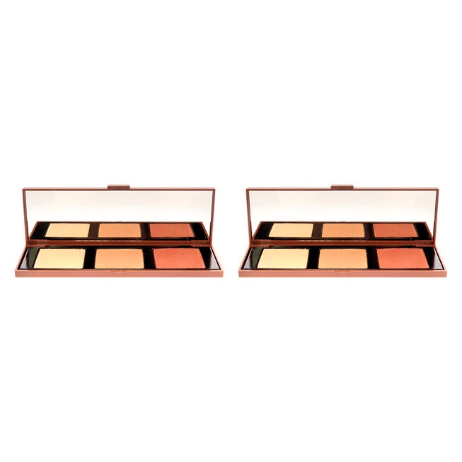 Zero Calorie Chocolate Highlighter Palette - 002 Caramel Chocolate by Pupa Milano for Women - 0.315 oz Highlighter - Pack of 2, , alternate image number 5
