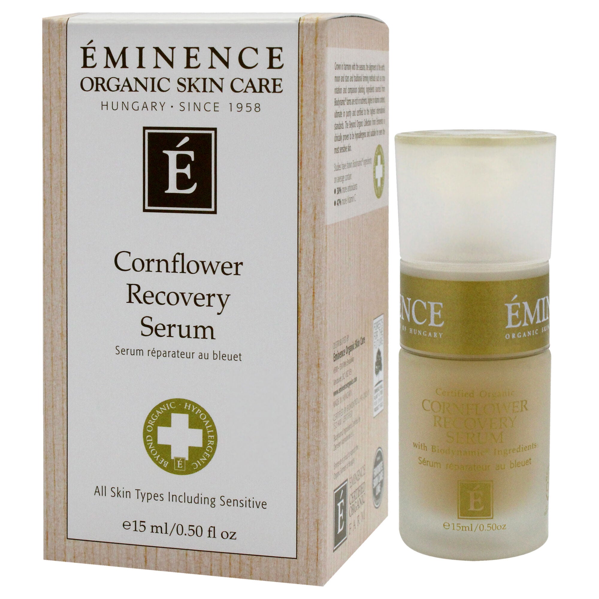 Cornflower Recovery Serum by Eminence for Unisex - 0.5 oz Serum, , alternate image number 7
