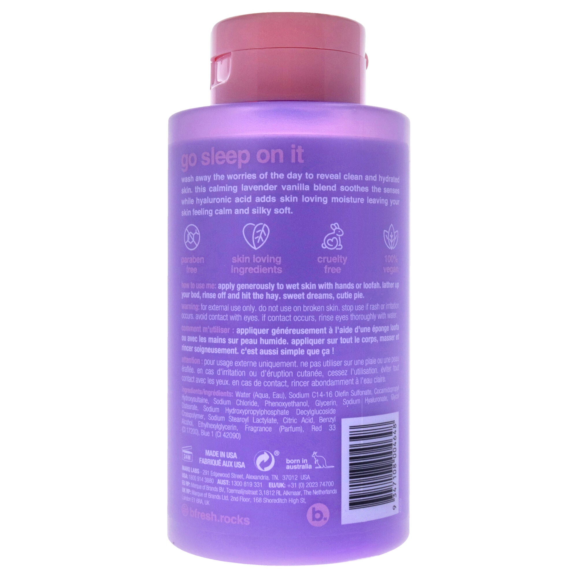 Sleep On It Calming Body Wash by B.Fresh for Unisex - 16 oz Body Wash, See Description, alternate image number 1