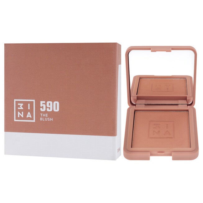 The Blush - 590 Brown Red by 3INA for Women - 0.26 oz Blush, See Description, alternate image number 2