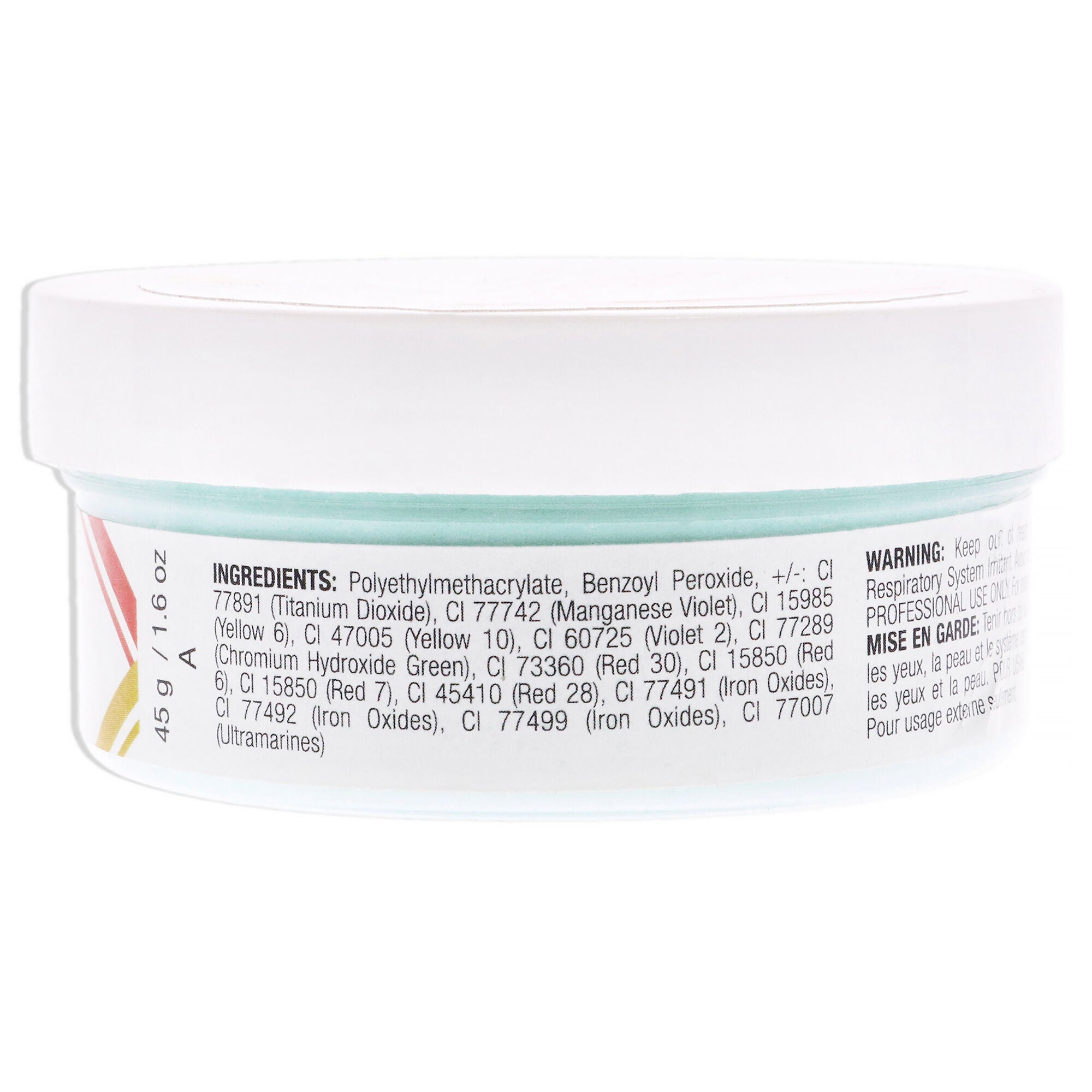 Colour Acrylic Powder - Melon Green by Cuccio PRO for Women - 1.6 oz Acrylic Powder, See Description, alternate image number 2