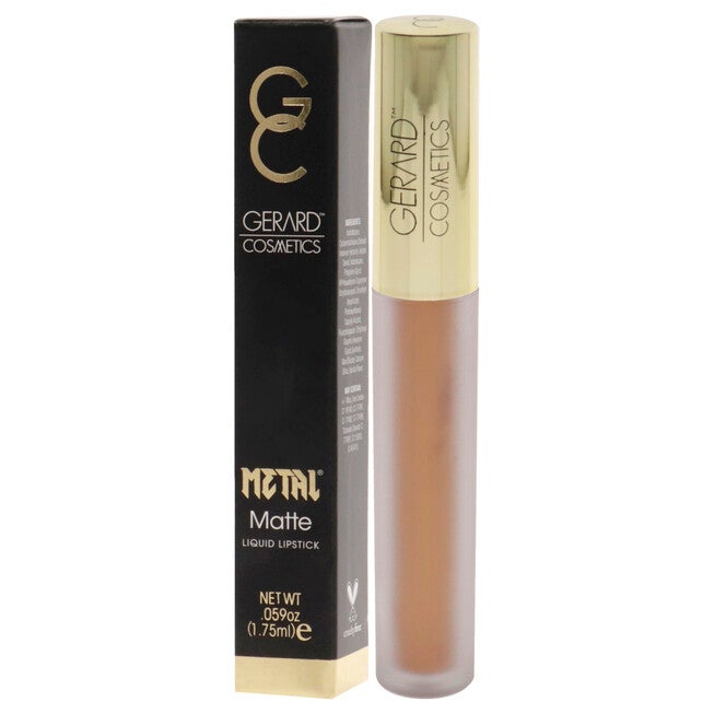 Hydra Metal Matte Liquid Lipstick - Vegas by Gerard Cosmetic for Women - 0.085 oz Lipstick, See Description, alternate image number 3