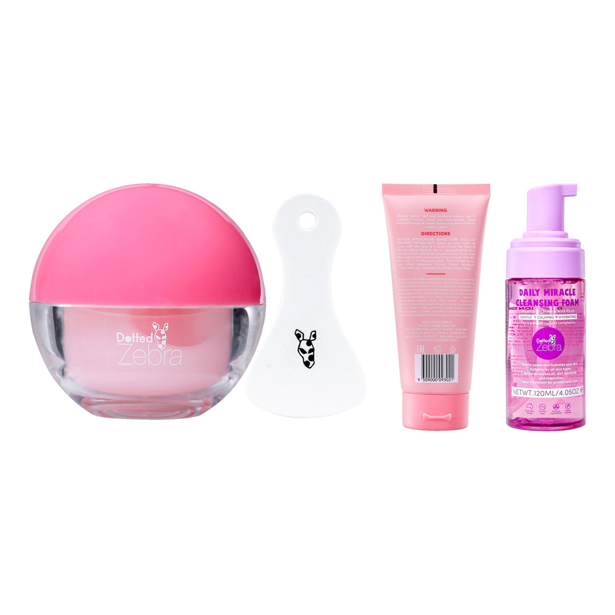 Dotted Zebra Pink Kit by Dotted Zebra for Women - 3 Pc Kit, See Description, alternate image number 2