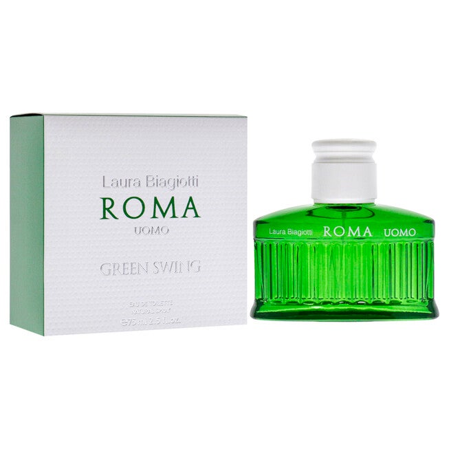 Roma Uomo Green Swing by Laura Biagiotti for Men - 2.5 oz EDT Spray, , alternate image number 6