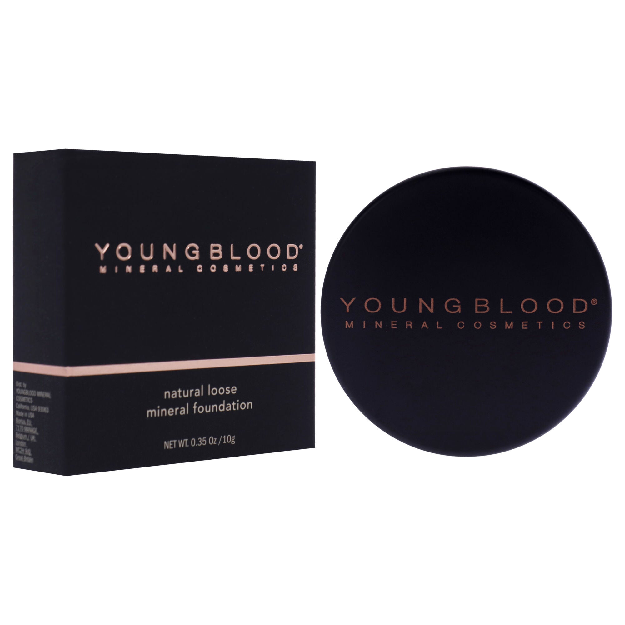 Natural Loose Mineral Foundation - Soft Beige by Youngblood for Women - 0.35 oz Foundation, , alternate image number 6