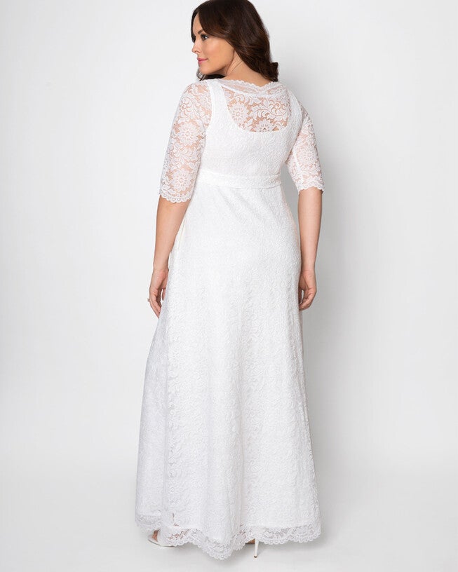 Sweet Serenity Wedding Gown, IvoryWhite, alternate image number null