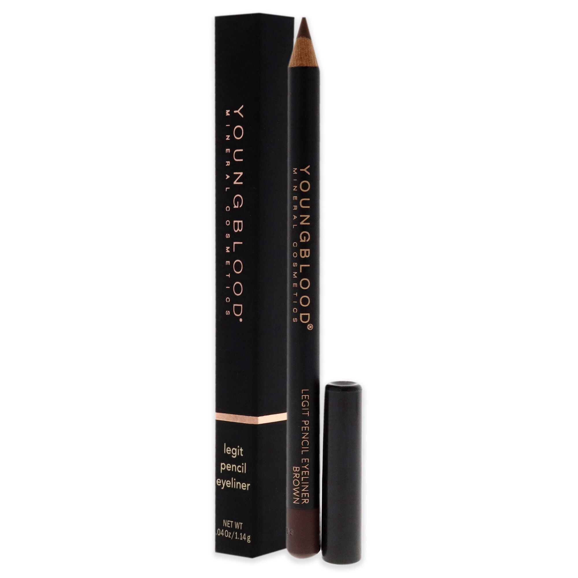 Legit Pencil Eyeliner - Brown by Youngblood for Women - 0.04 oz Eyeliner, , alternate image number 7