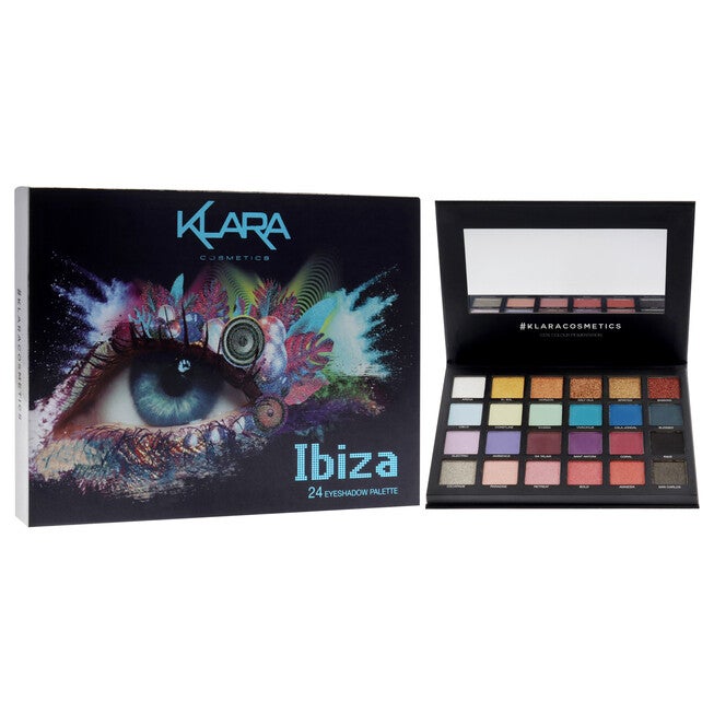 24 Eyeshadow Palette - Ibiza by Klara for Women - 1.68 oz Eye Shadow, See Description, alternate image number 2