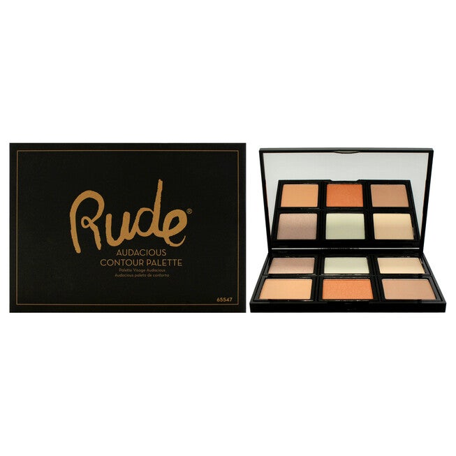 Audacious Contour Palette by Rude Cosmetics for Women - 0.634 oz Palette, See Description, hi-res image number 0