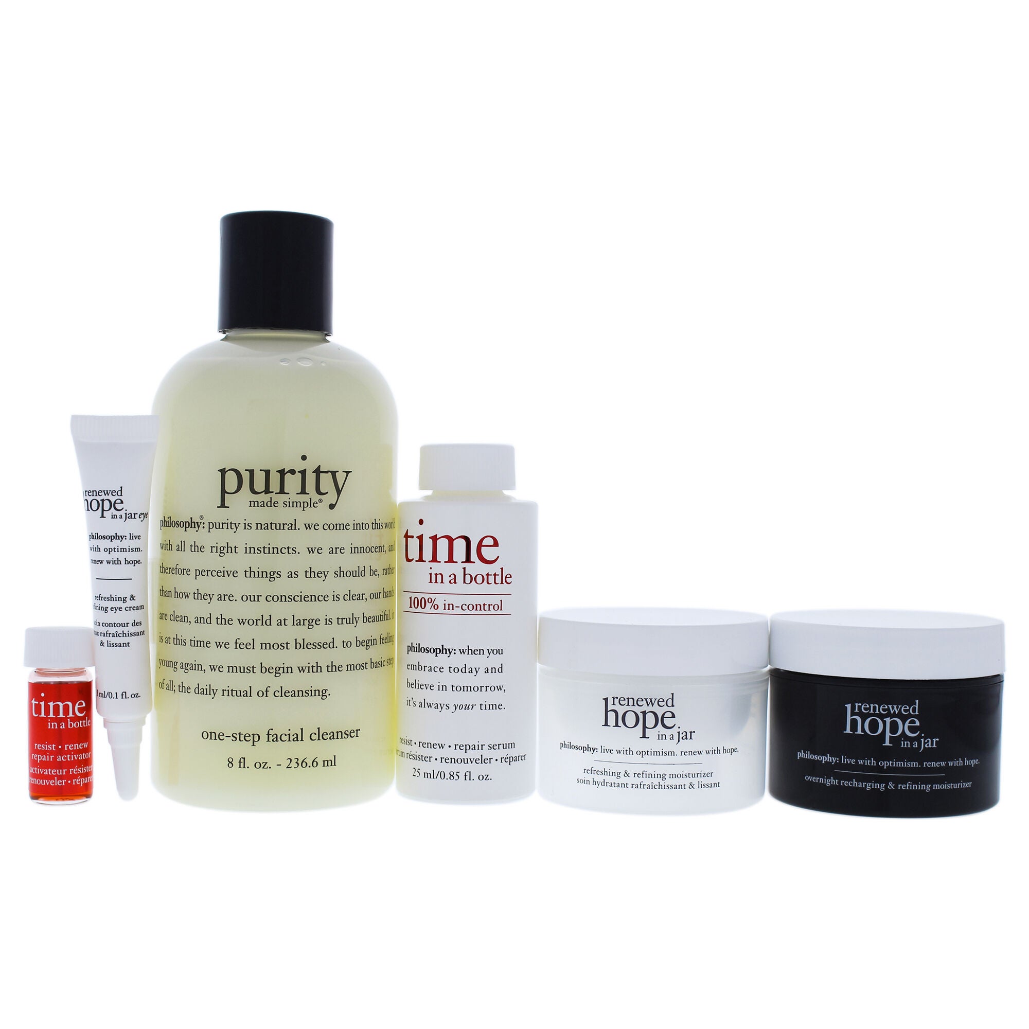 Glow All The Way Home Kit by Philosophy for Unisex - 6 Pc, See Description, alternate image number 1