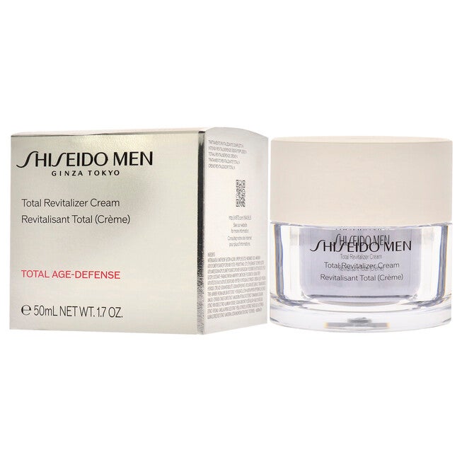 Total Revitalizer Cream by Shiseido for Men - 1.7 oz Cream, , alternate image number null