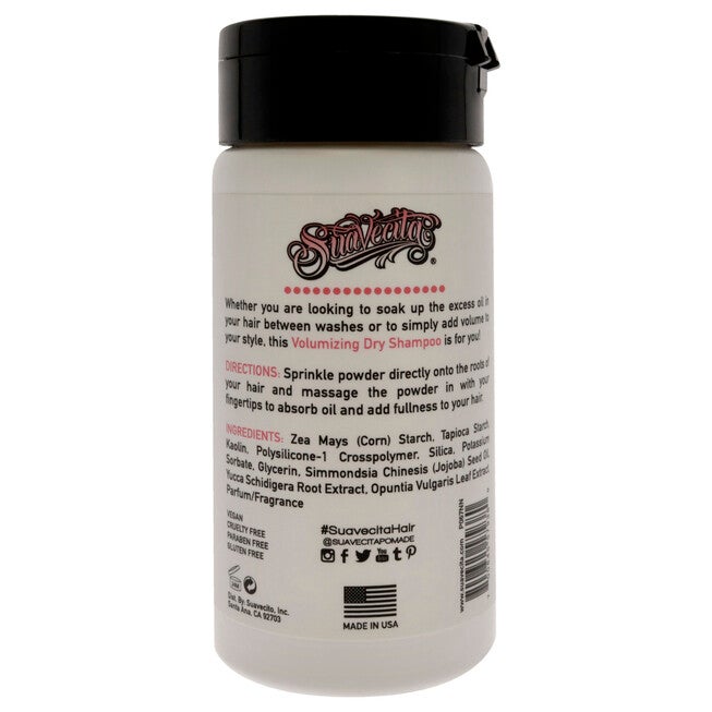 Volumizing Dry Shampoo Spray by Suavecito for Women - 1.76 oz Shampoo, See Description, alternate image number 2