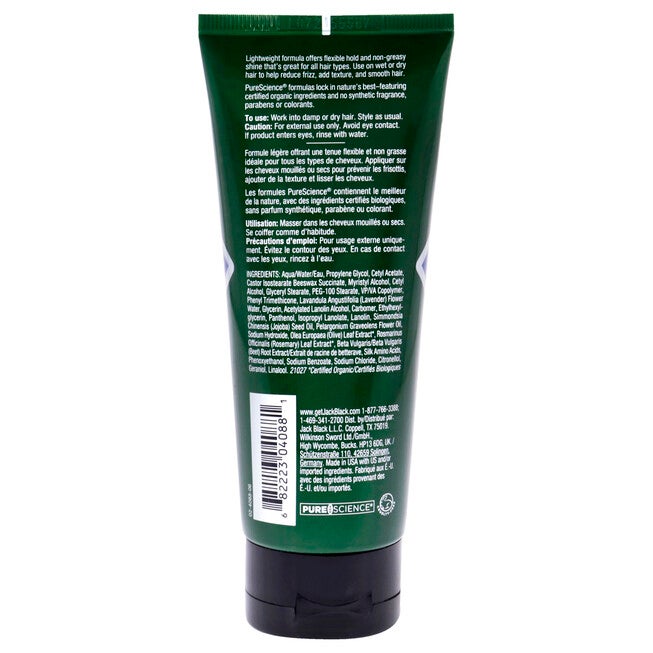Sleek Finish Texture Cream by Jack Black for Men - 3.4 oz Texturizer, See Description, alternate image number 2