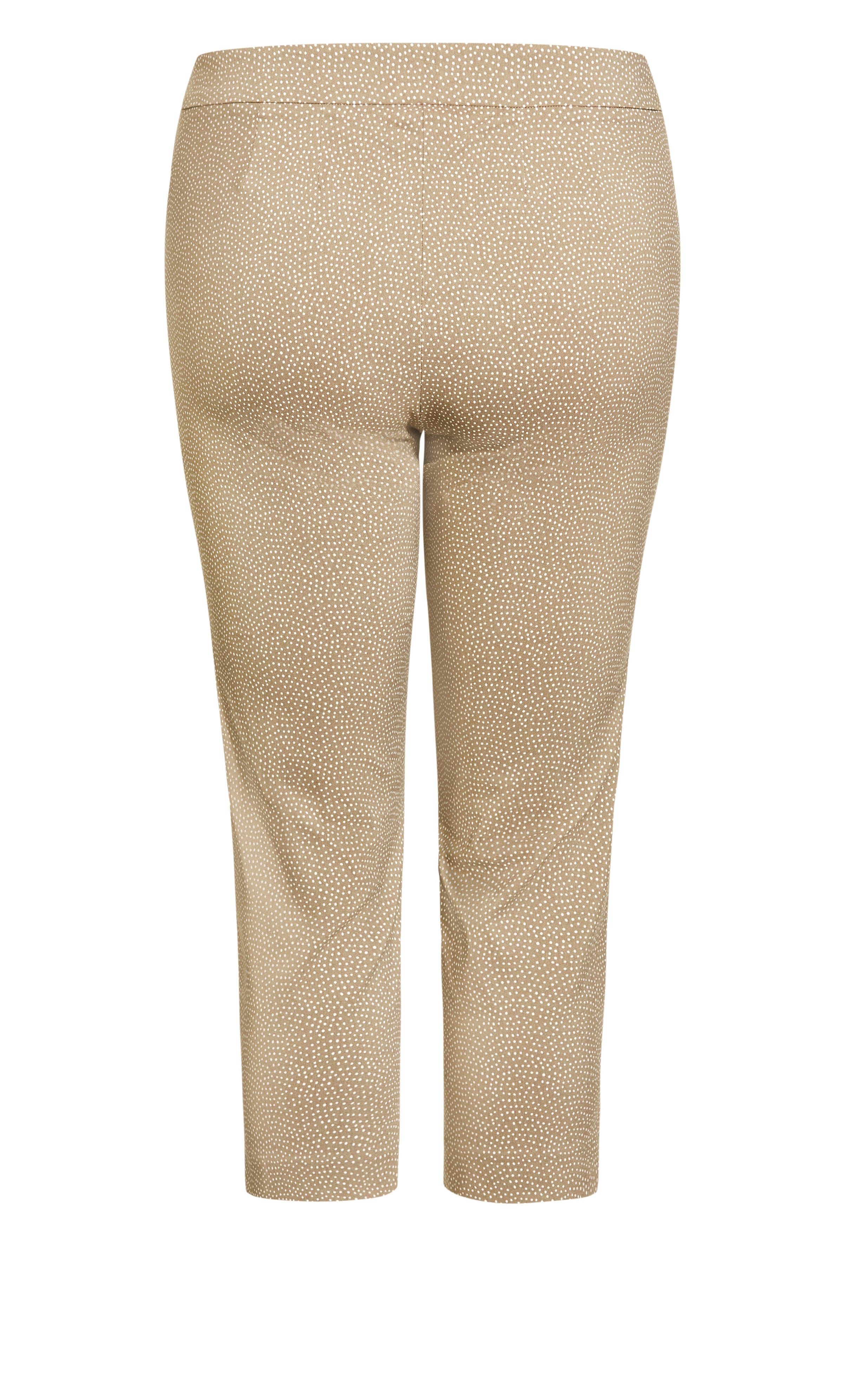 Super Stretch Crop Pant - taupe spot, , alternate image number 6