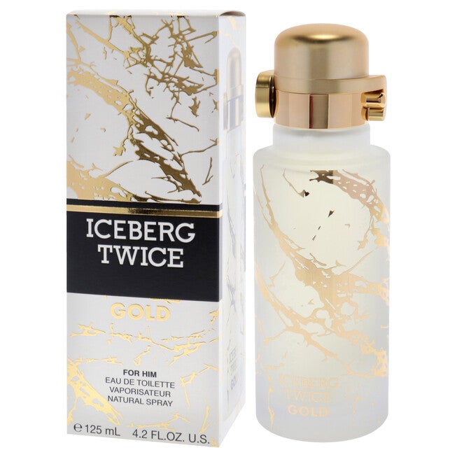 Twice Gold by Iceberg for Men - 4.2 oz EDT Spray, See Description, alternate image number 3